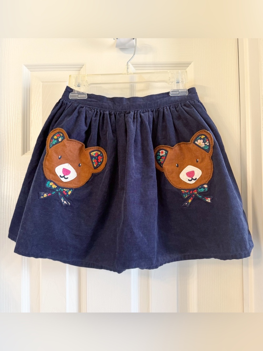 {Mini Boden} Bear Pocket Skirt